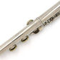 [SN 1263] USED MURAMATSU / Flute M-120, silver headstock, all tampos replaced [09]