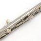 [SN 1263] USED MURAMATSU / Flute M-120, silver headstock, all tampos replaced [09]