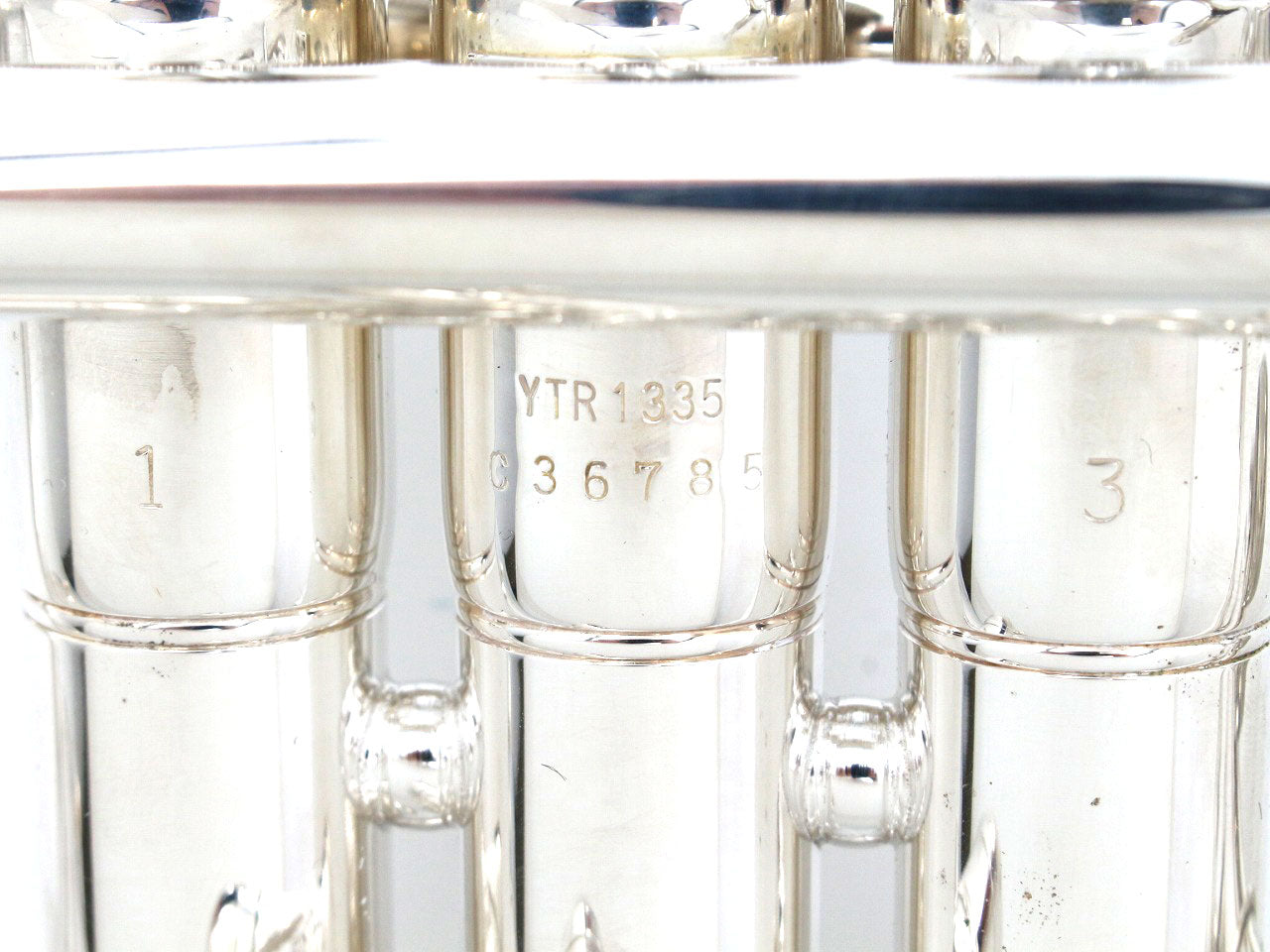 [SN C36785] USED YAMAHA / Trumpet YTR-1335S Silver plated finish [09]