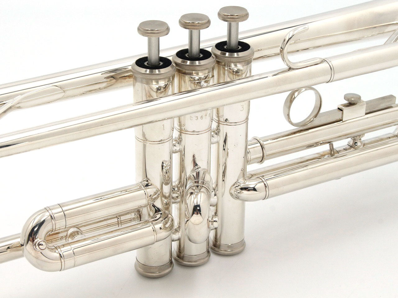 [SN C36785] USED YAMAHA / Trumpet YTR-1335S Silver plated finish [09]