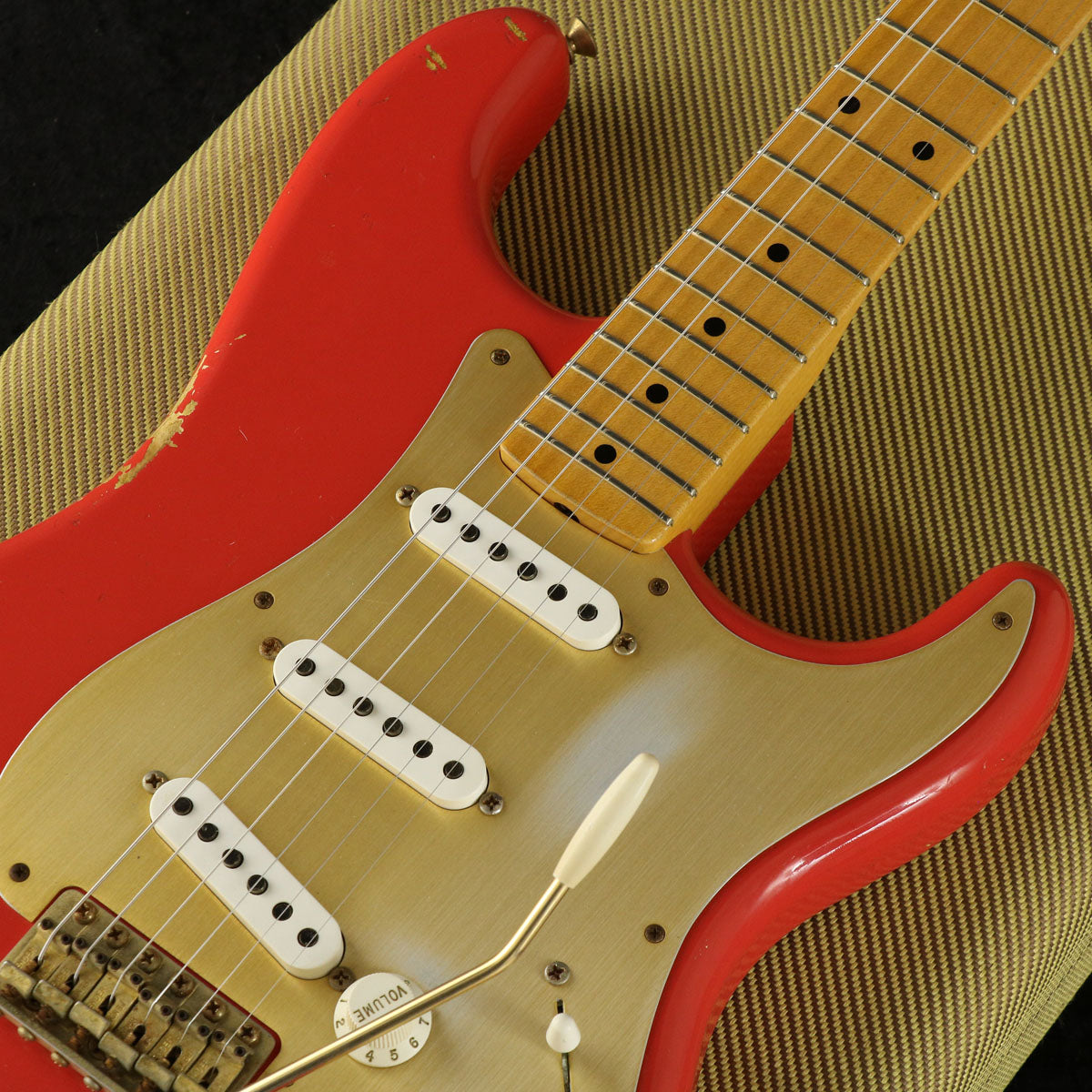 [SN R71714] USED Fender Custom Shop / 1956 Stratocaster Relic Fiesta Red [03]