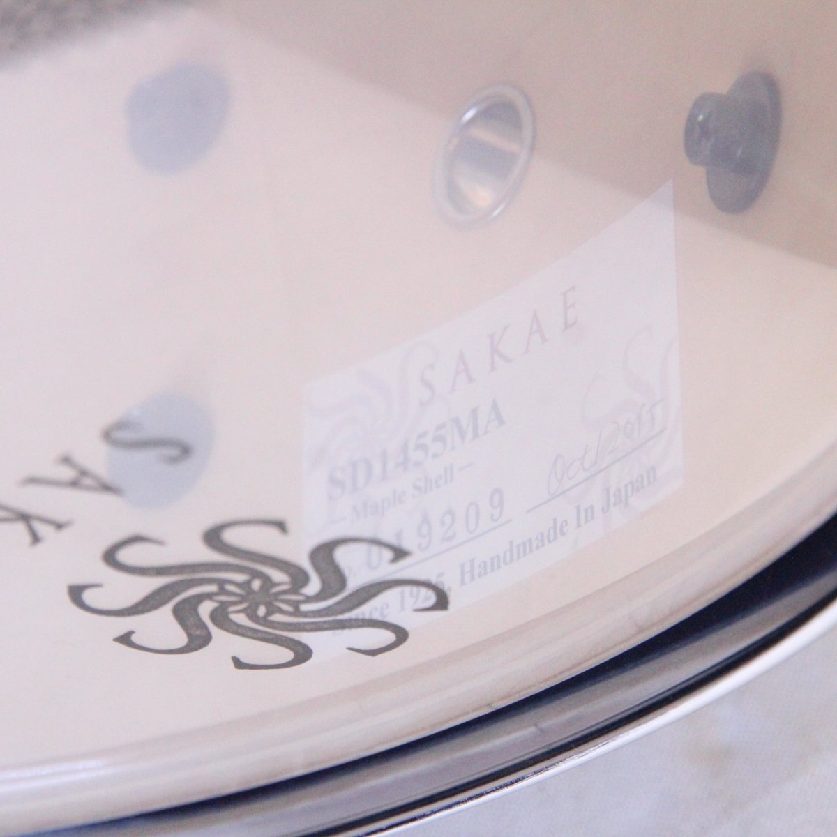 USED SAKAE / SD1455MA 14x5.5 Maple #ROULETTE SAKAE Snare Drum [08]