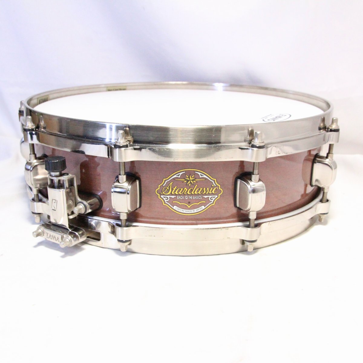 USED TAMA / STARCLASSIC BUBINGA 14x4 TAMA Piccolo Snare [08]