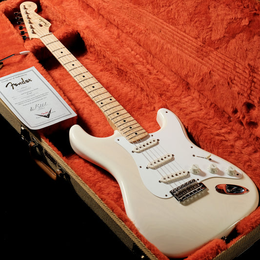 [SN R12496] USED Fender Custom Shop / 1956 Stratocaster NOS White Blonde [05]