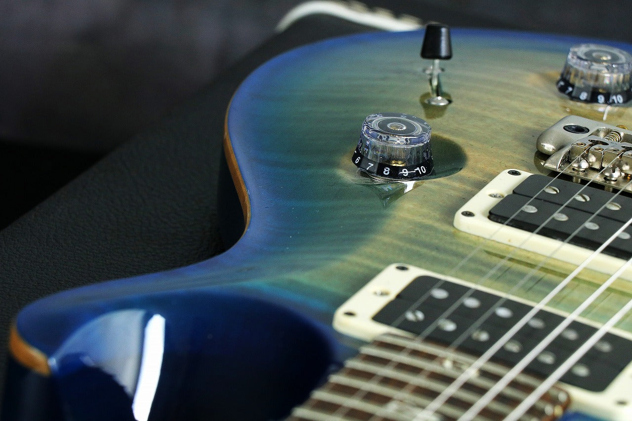 [SN 12 195230] USED Paul Reed Smith (PRS) / 2012 Custom 24 Faded Blue Burst Pattern Thin Neck [03]