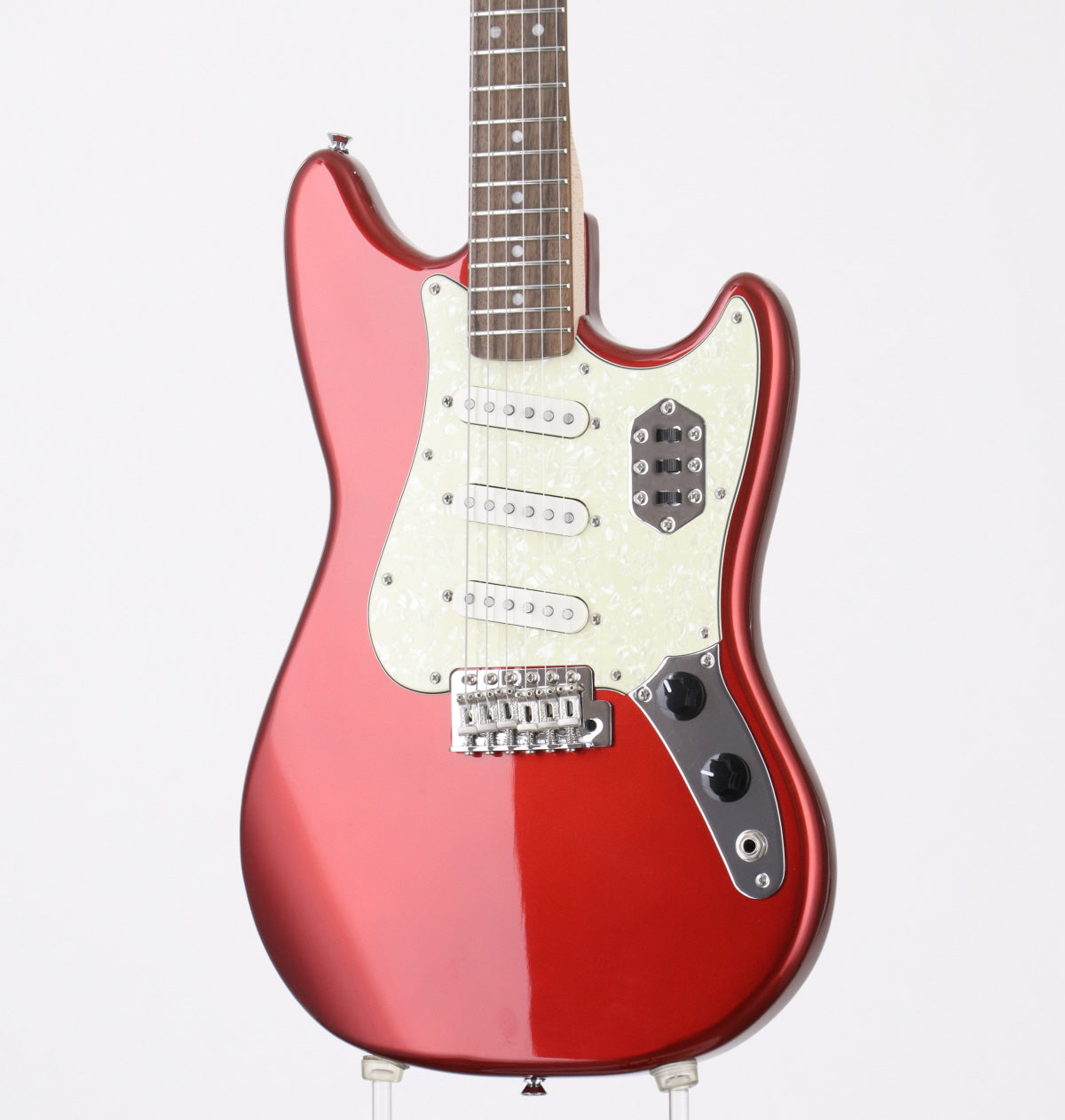 [SN CYKJ21008516] USED Squier by Fender / Paranormal Cyclone Pearloid Pickguard Candy Apple Red Squier [3.29kg / made in 2021] [08]