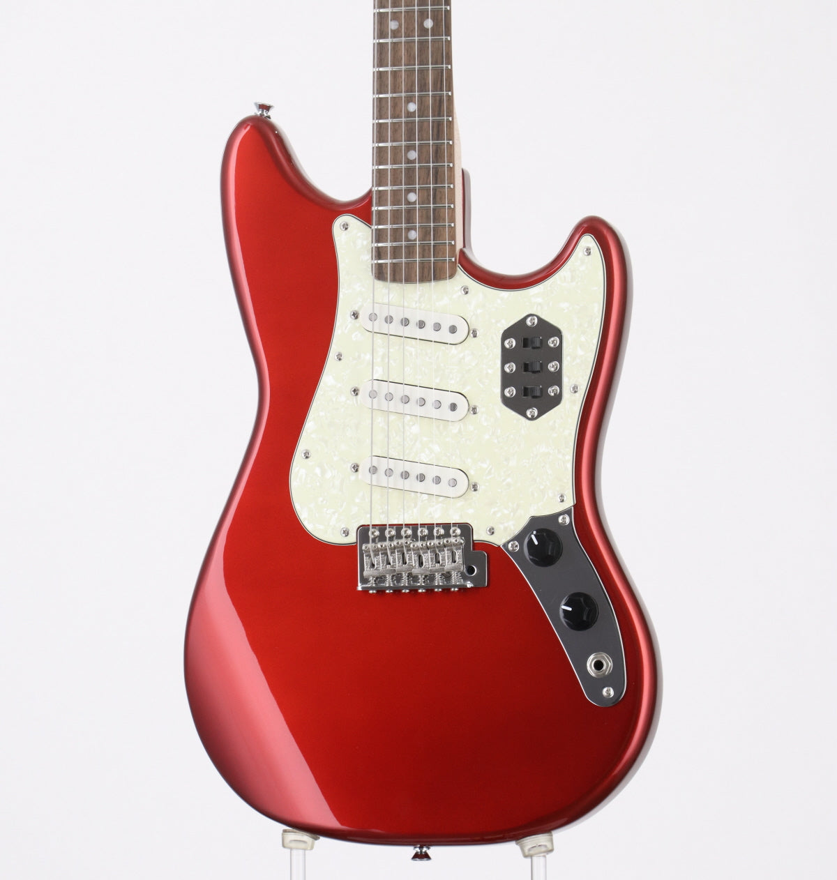 [SN CYKJ21008516] USED Squier by Fender / Paranormal Cyclone Pearloid Pickguard Candy Apple Red Squier [3.29kg / made in 2021] [08]