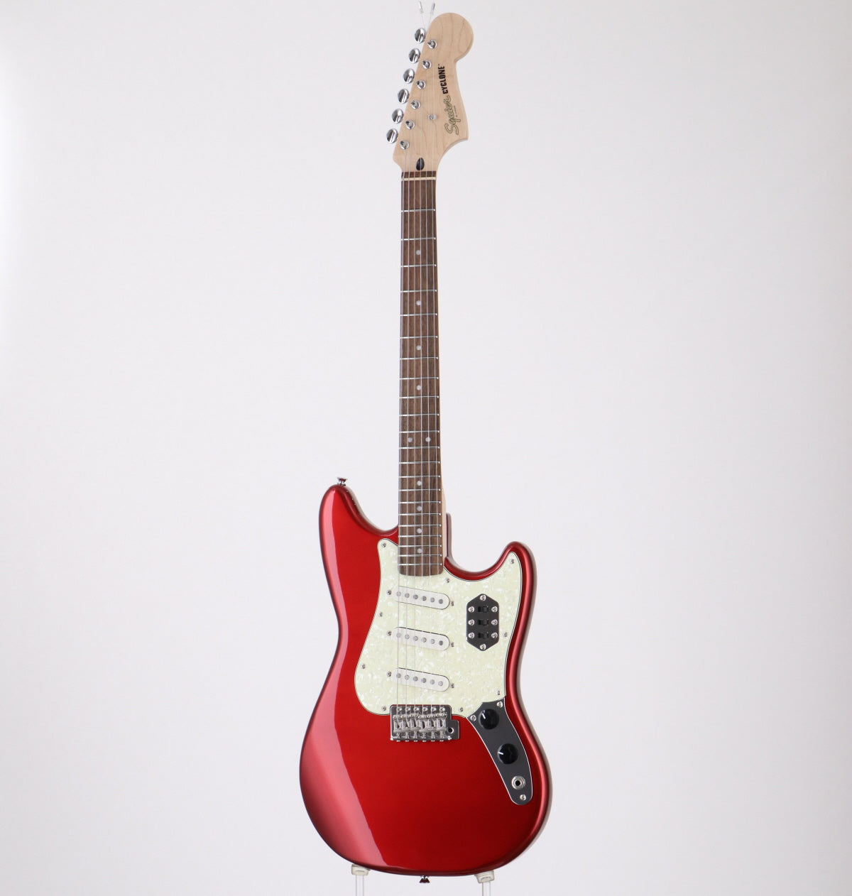 [SN CYKJ21008516] USED Squier by Fender / Paranormal Cyclone Pearloid Pickguard Candy Apple Red Squier [3.29kg / made in 2021] [08]