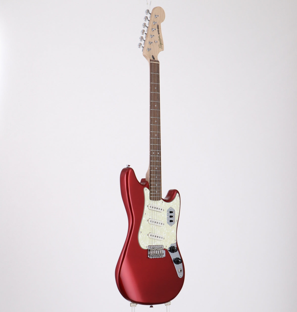 [SN CYKJ21008516] USED Squier by Fender / Paranormal Cyclone Pearloid Pickguard Candy Apple Red Squier [3.29kg / made in 2021] [08]