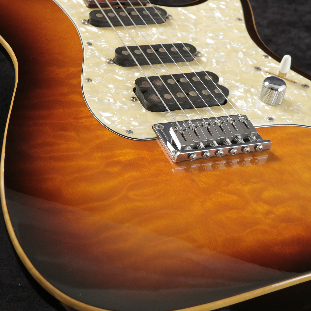 [SN 05-16-01P] USED Tom Anderson / Hollow Drop Top Classic Desert Sunset with Binding [03]