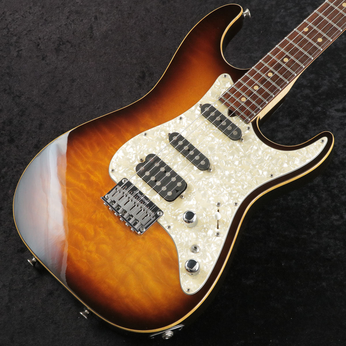 [SN 05-16-01P] USED Tom Anderson / Hollow Drop Top Classic Desert Sunset with Binding [03]