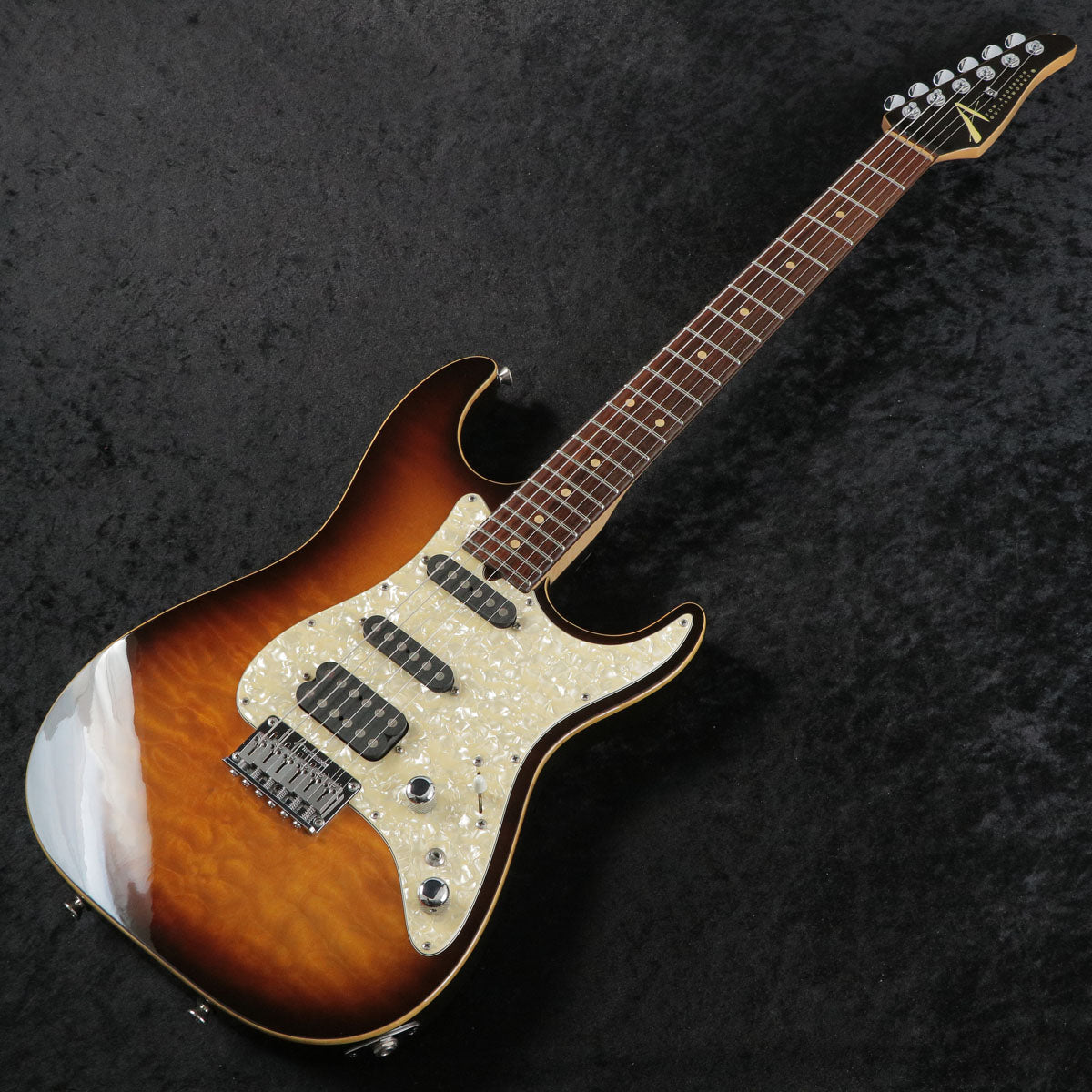 [SN 05-16-01P] USED Tom Anderson / Hollow Drop Top Classic Desert Sunset with Binding [03]