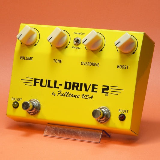 [SN 420] USED Fulltone Fulltone / Full-Drive2 3-way Switch Limited Color Ferrari Yellow [20]