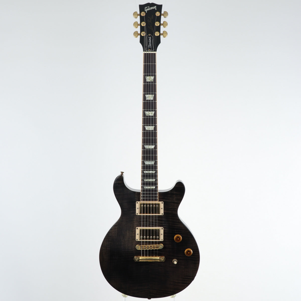 [SN 03524386] USED Gibson USA Gibson / Les Paul Standard Double Cutaway Plus Trance Black [20]