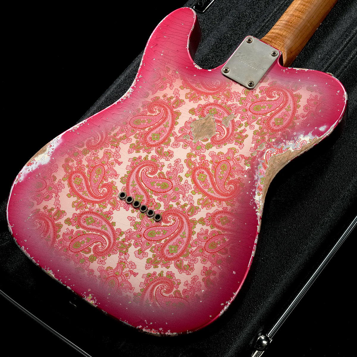 [SN 3325] USED XOTIC / XTC-1 Pink Paisley Heavy Aged [05]