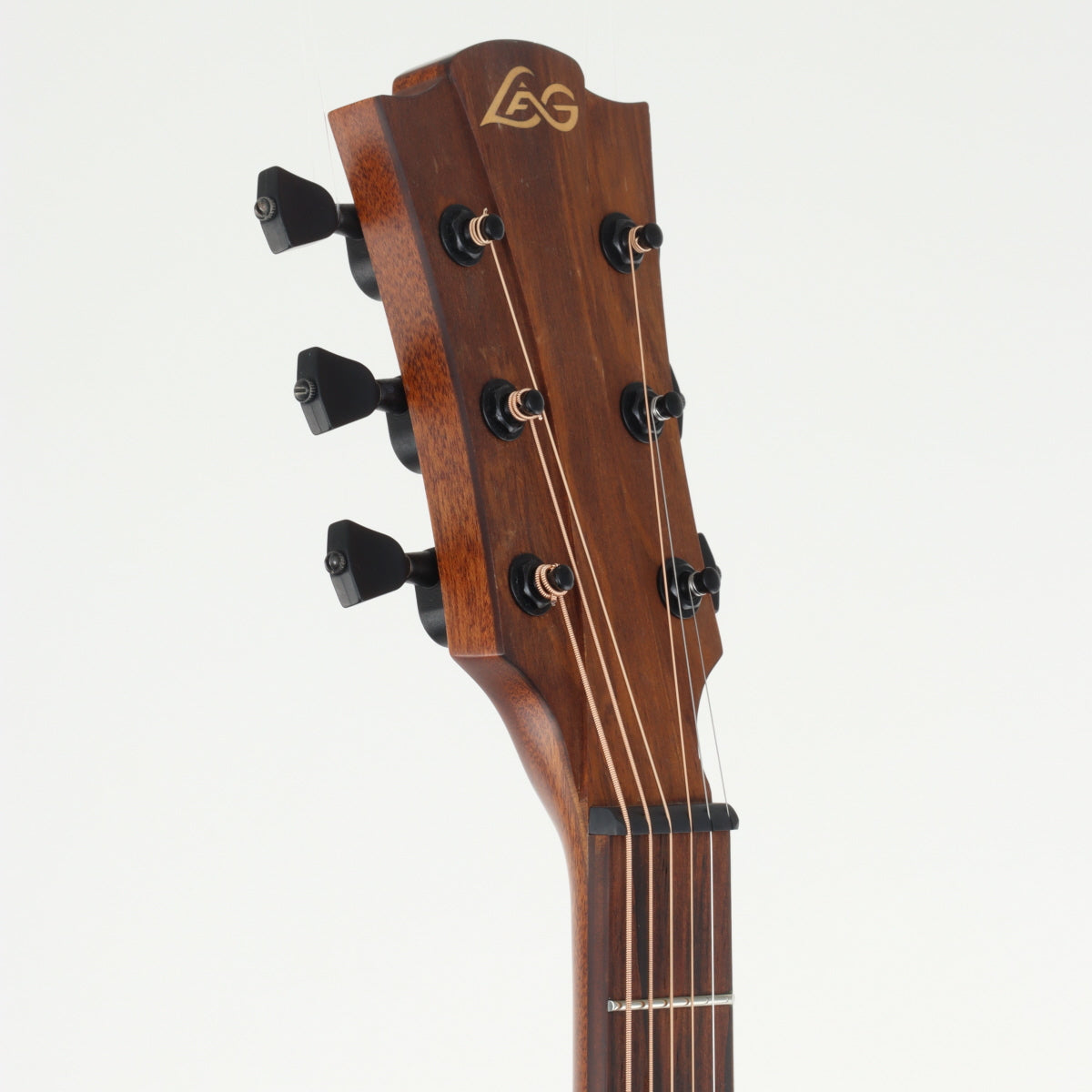 [SN 2108LT22192] USED LAG Guitars / Tramontane T118ASCE Black [11]