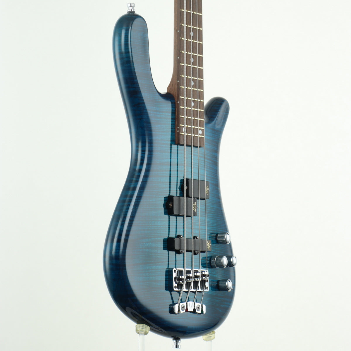 [SN K 159993 13] USED Warwick Warwick / Custom Shop Streamer LX AAA Flame Maple Body w/Blue LED Lagoon Blue Burst [20]