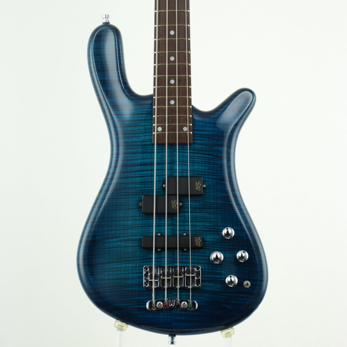 [SN K 159993 13] USED Warwick Warwick / Custom Shop Streamer LX AAA Flame Maple Body w/Blue LED Lagoon Blue Burst [20]