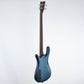 [SN K 159993 13] USED Warwick Warwick / Custom Shop Streamer LX AAA Flame Maple Body w/Blue LED Lagoon Blue Burst [20]