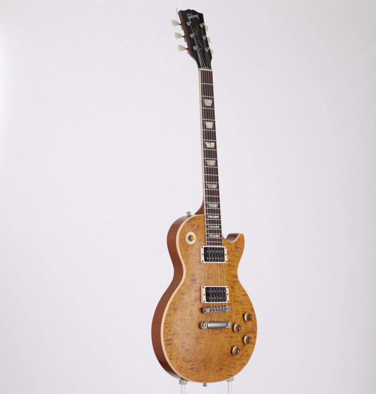 [SN 5 2733] USED GIBSON USA / Les Paul Classic Premium Plus Trans Amber 1995 [10]