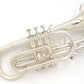 [SN 69905] USED SCHILKE / Short cornet XA1 silver plated [09]