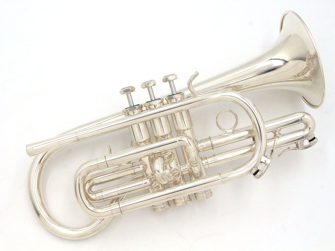 [SN 69905] USED SCHILKE / Short cornet XA1 silver plated [09]