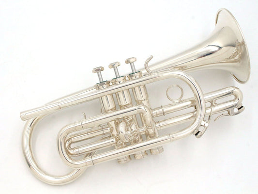 [SN 69905] USED SCHILKE / Short cornet XA1 silver plated [09]