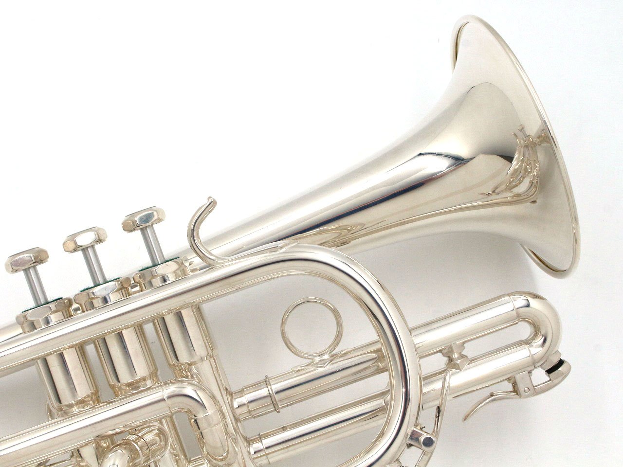 [SN 69905] USED SCHILKE / Short cornet XA1 silver plated [09]