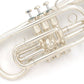 [SN 69905] USED SCHILKE / Short cornet XA1 silver plated [09]