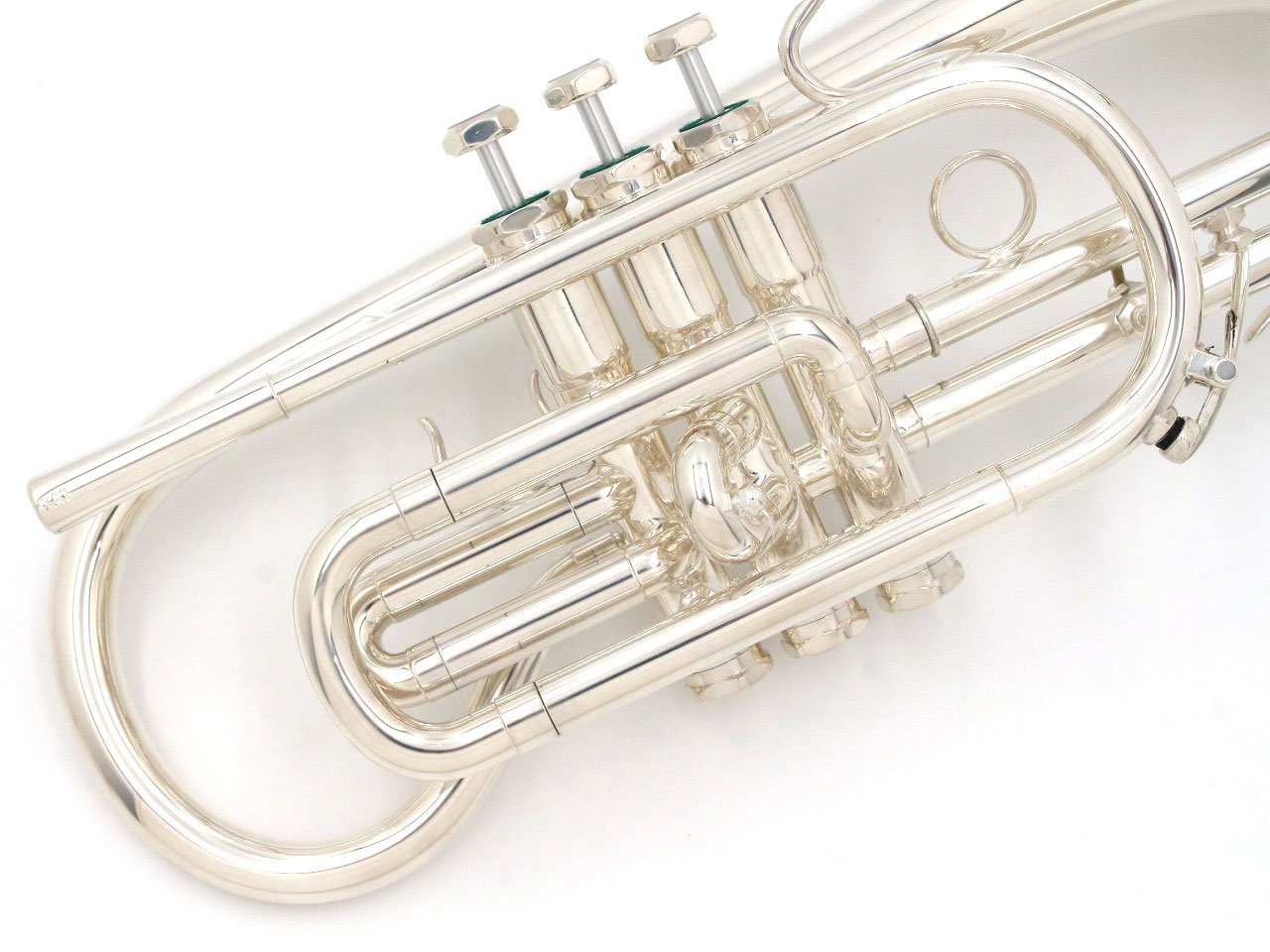 [SN 69905] USED SCHILKE / Short cornet XA1 silver plated [09]