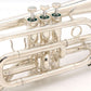 [SN 69905] USED SCHILKE / Short cornet XA1 silver plated [09]