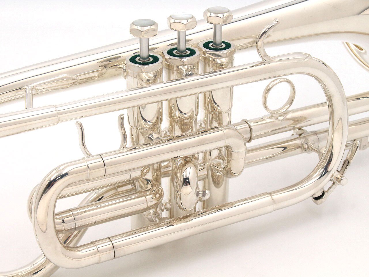 [SN 69905] USED SCHILKE / Short cornet XA1 silver plated [09]