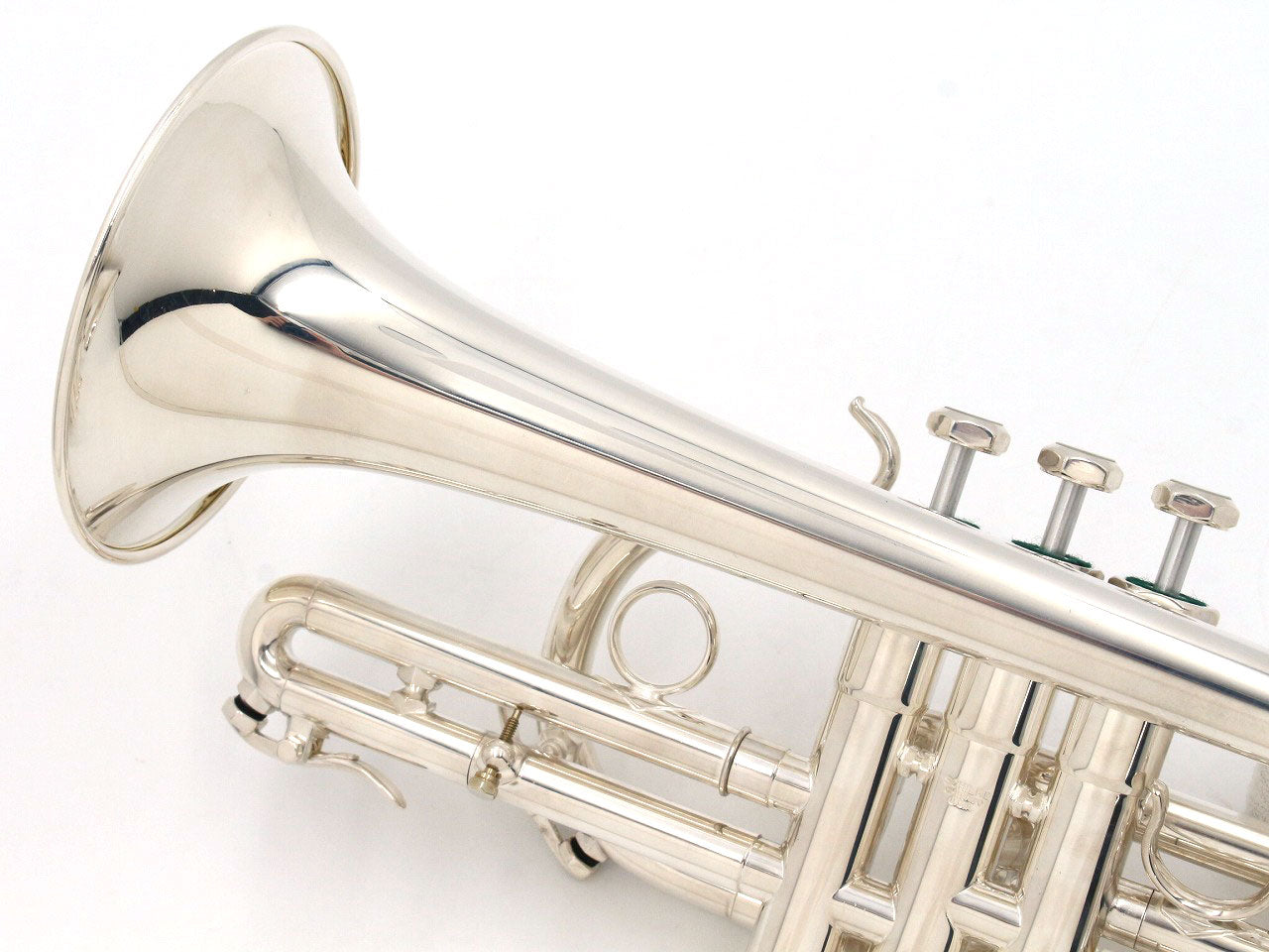 [SN 69905] USED SCHILKE / Short cornet XA1 silver plated [09]