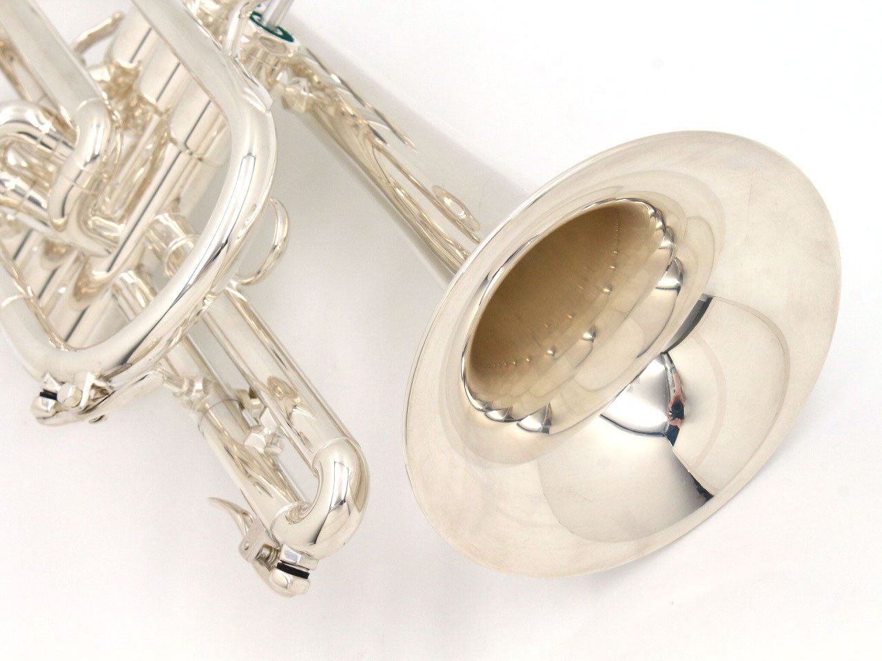 [SN 69905] USED SCHILKE / Short cornet XA1 silver plated [09]