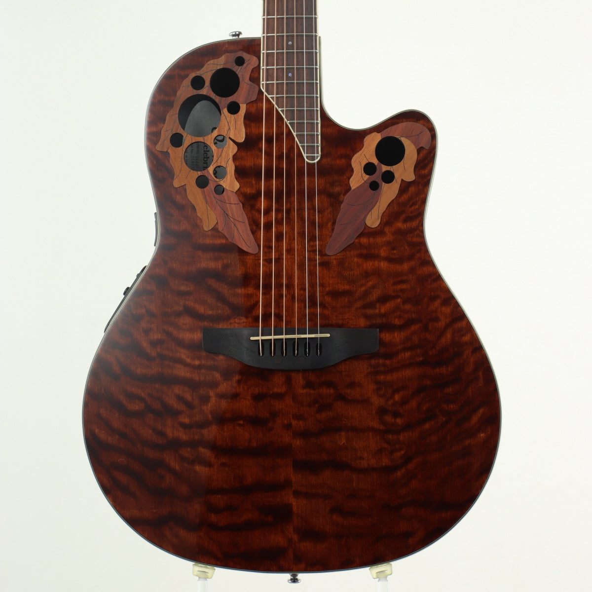 [SN CCV1702355] USED Ovation / CE48P-TGE Celebrity Super Shallow Body [20]