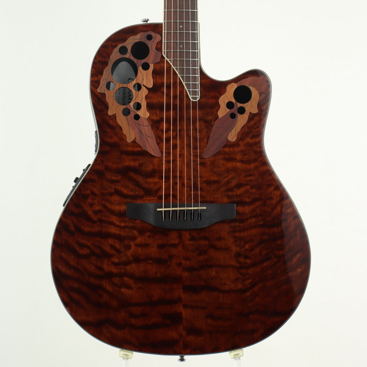 [SN CCV1702355] USED Ovation / CE48P-TGE Celebrity Super Shallow Body [20]