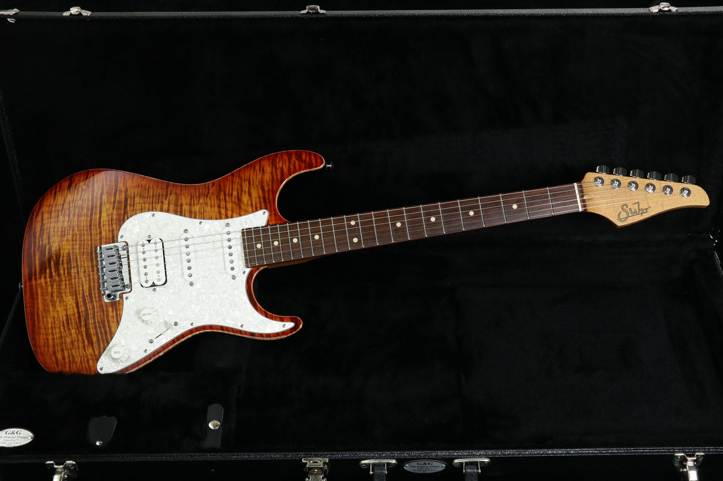 [SN 72426] USED Suhr / JE-Line Standard Plus Copperhead Burst/Pau Ferro Sir [3.42kg] [08]