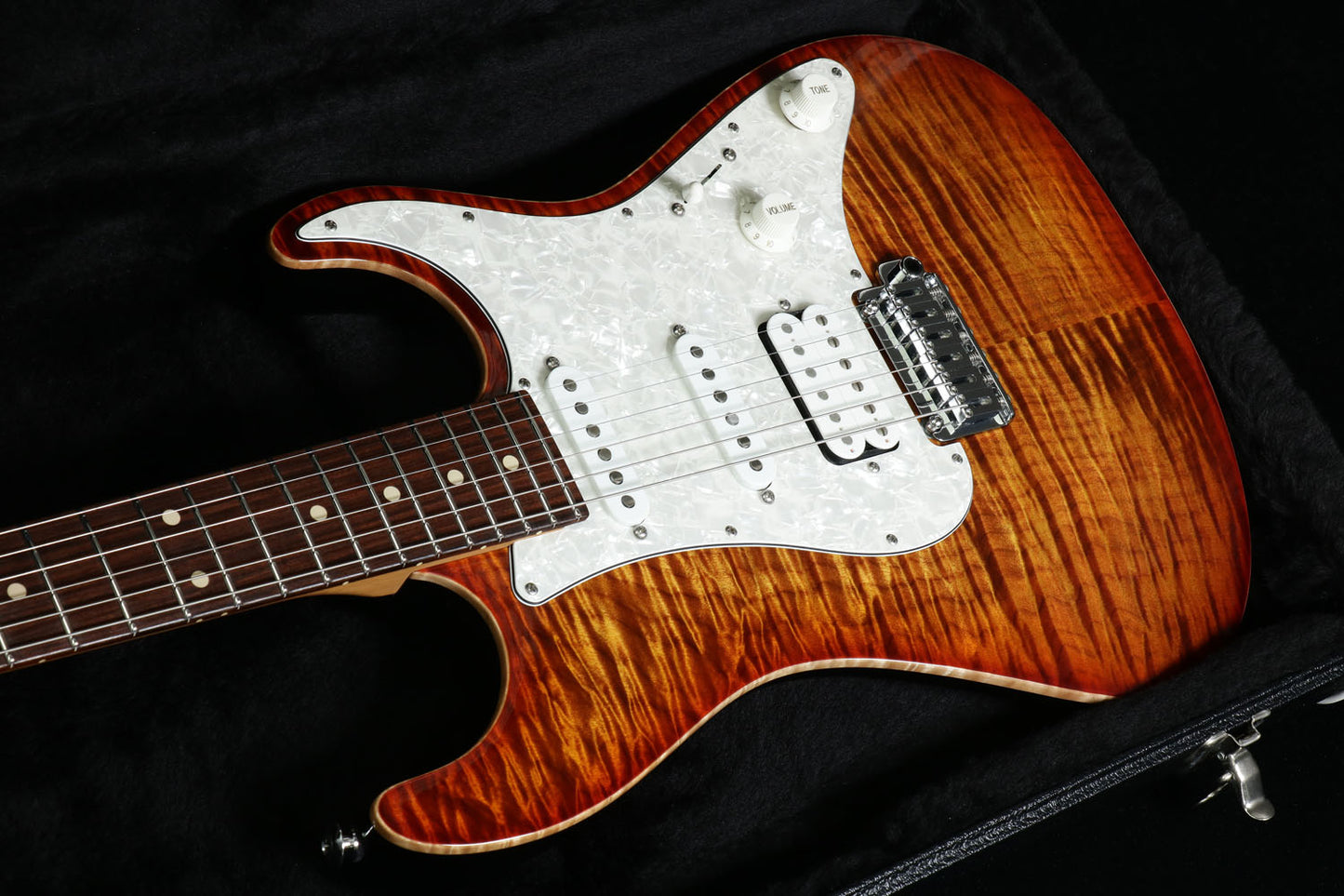 [SN 72426] USED Suhr / JE-Line Standard Plus Copperhead Burst/Pau Ferro Sir [3.42kg] [08]