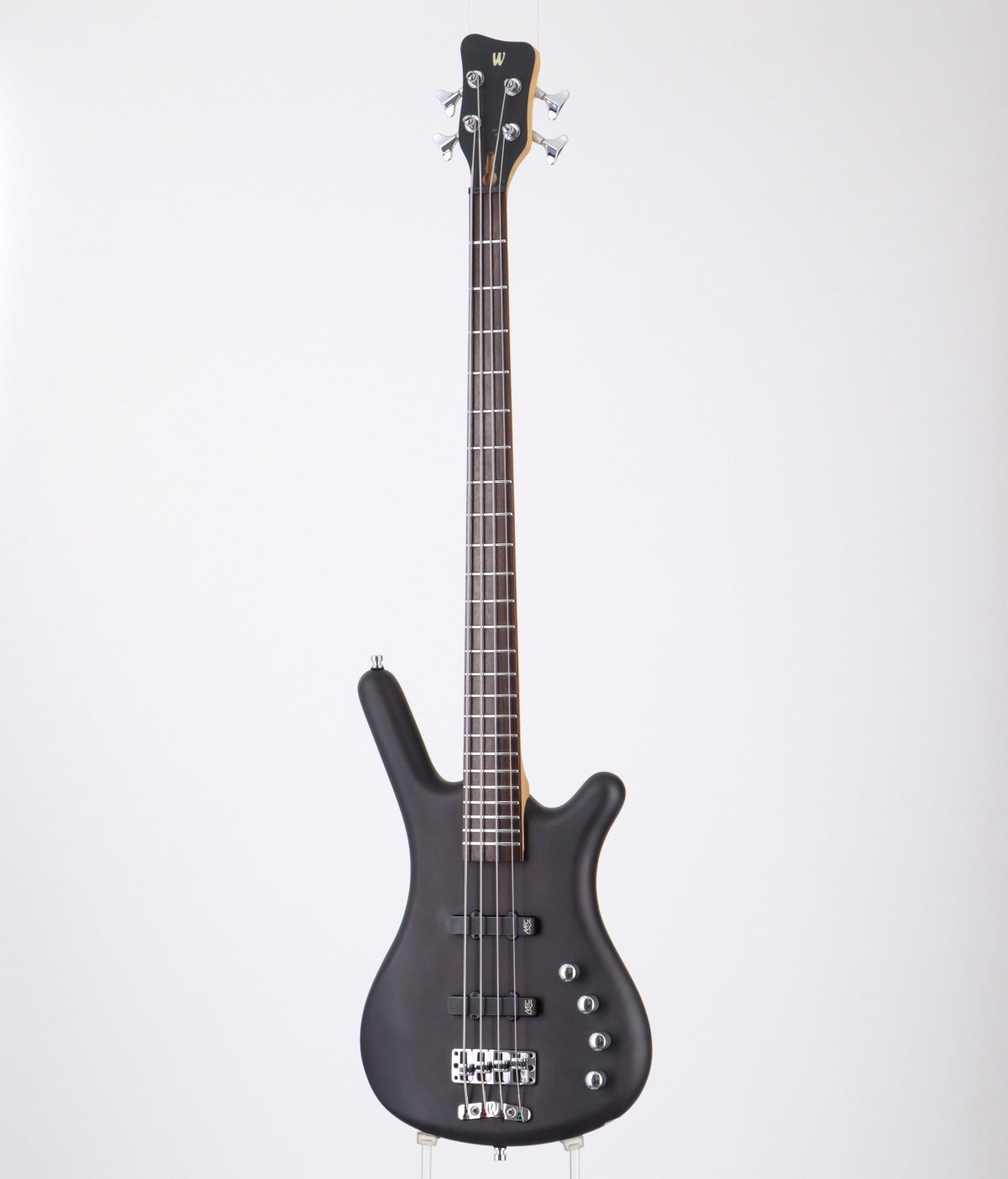 [SN RB E 516691-12] USED Warwick / Rockbass Corvette Basic 4st Nirvana Black Transparent 2012 [09]