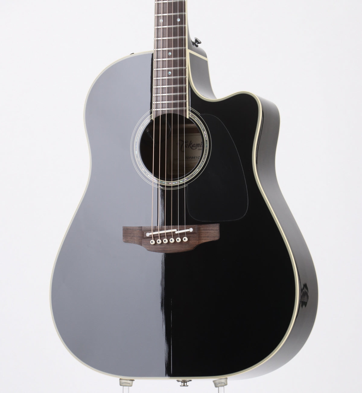 [SN 57020345] USED Takamine / TDP861C Black (Made in Japan/2019) Takamine Takamine Takamine Eleaco Acoustic Guitar [08]