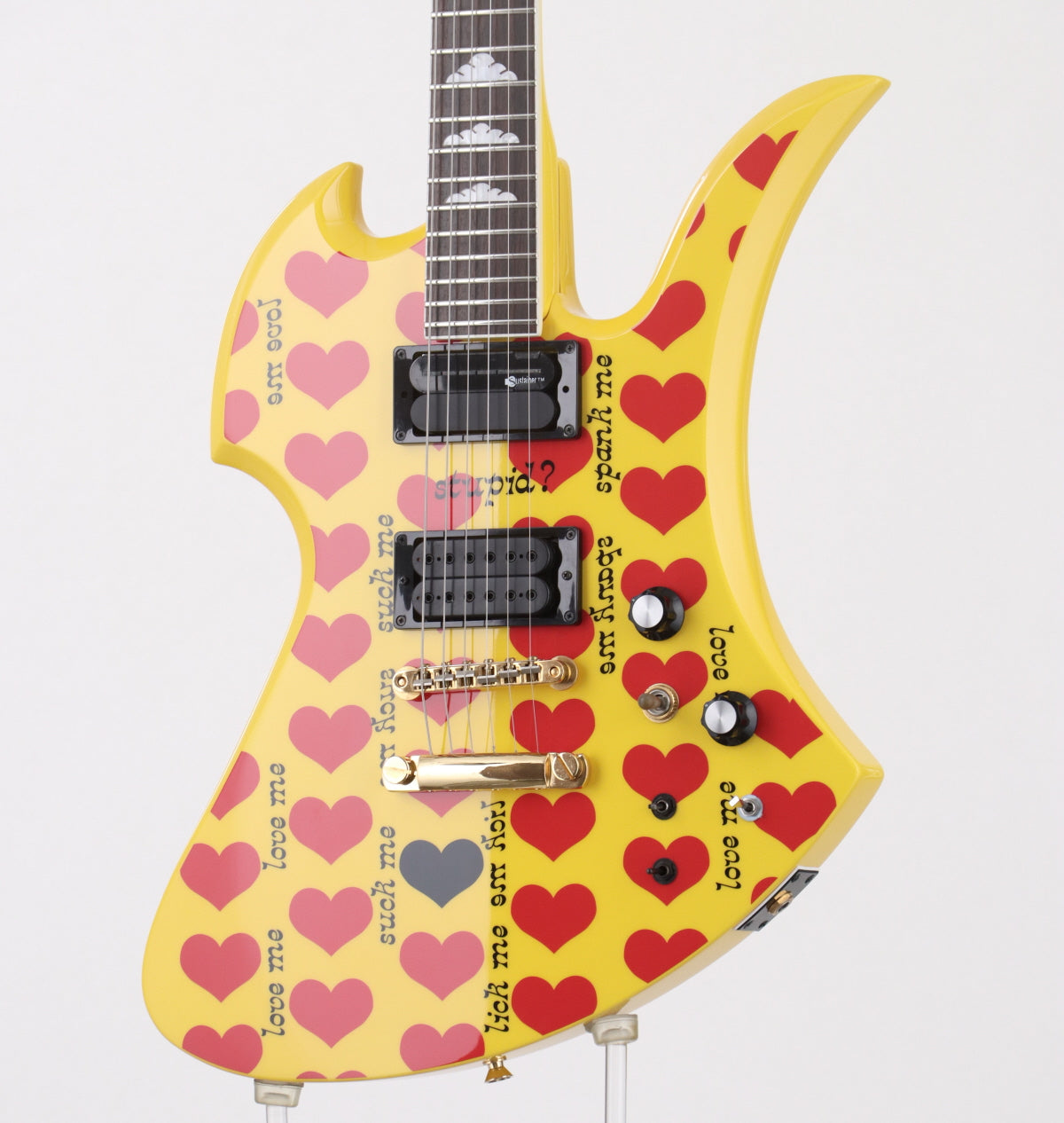 USED FERNANDES/BURNY / MG-145S Yellow Heart [06]