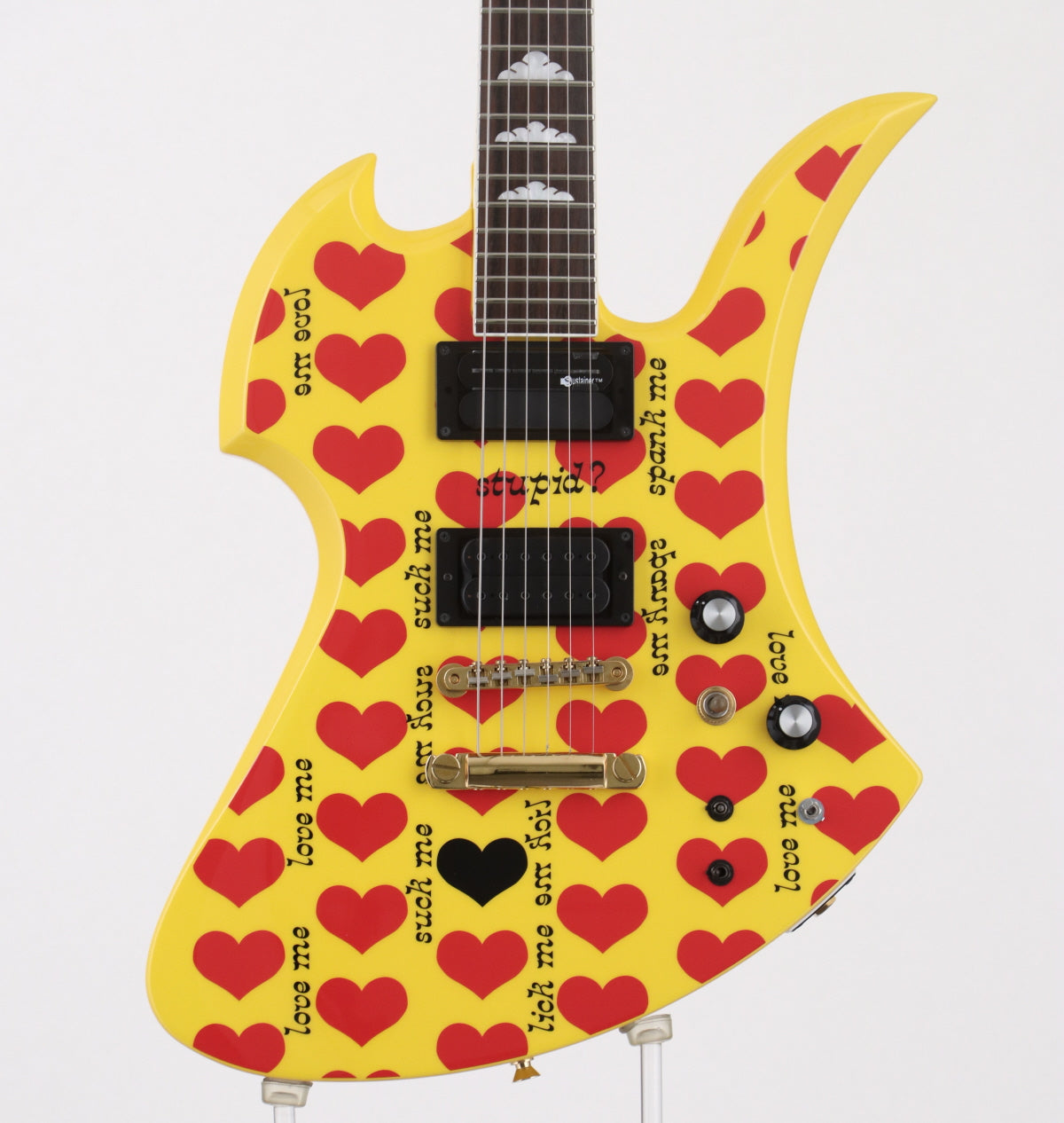 USED FERNANDES/BURNY / MG-145S Yellow Heart [06]