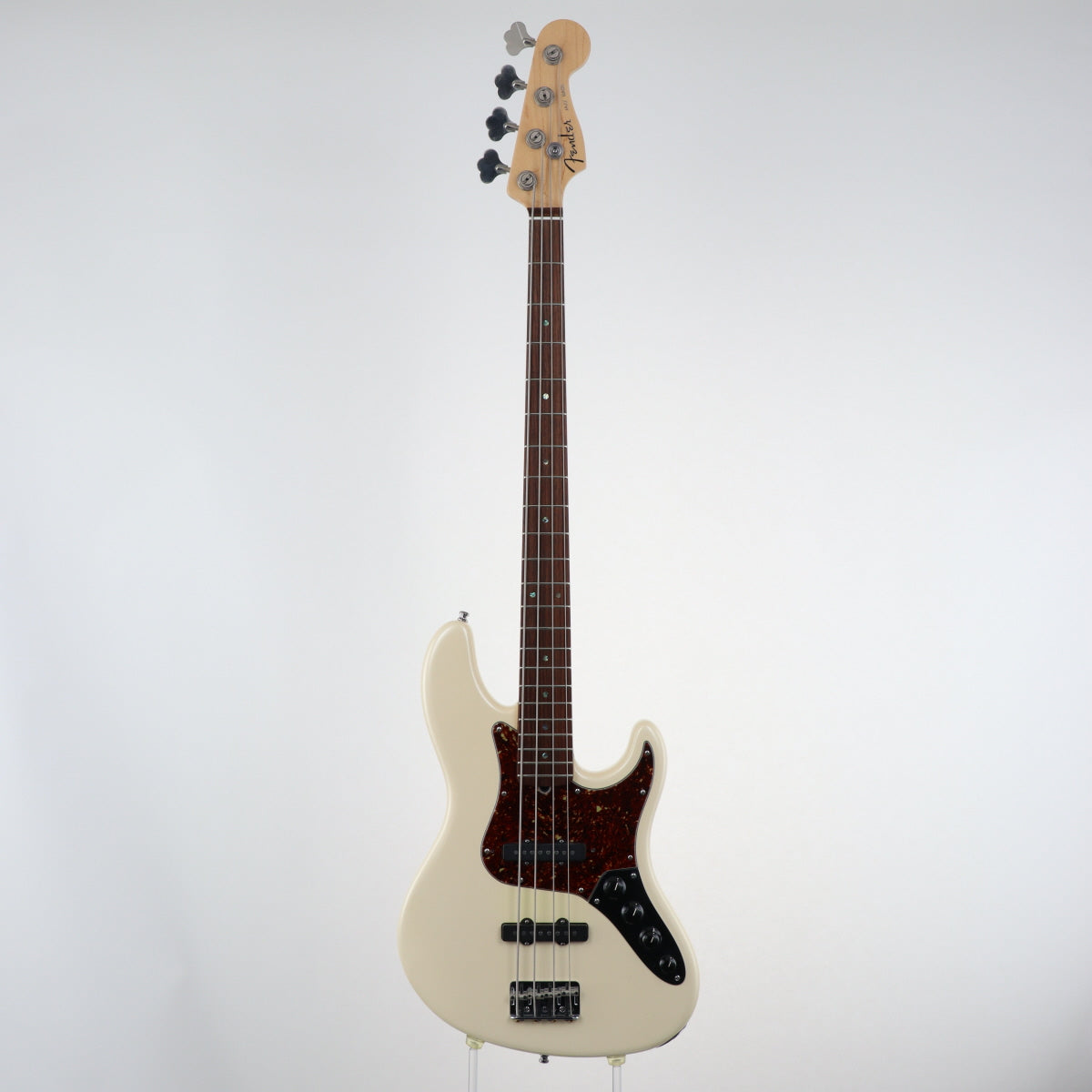 [SN DZ6109622] USED Fender USA / American Deluxe Jazz Bass SCN Pickups Olympic Pearl [12]