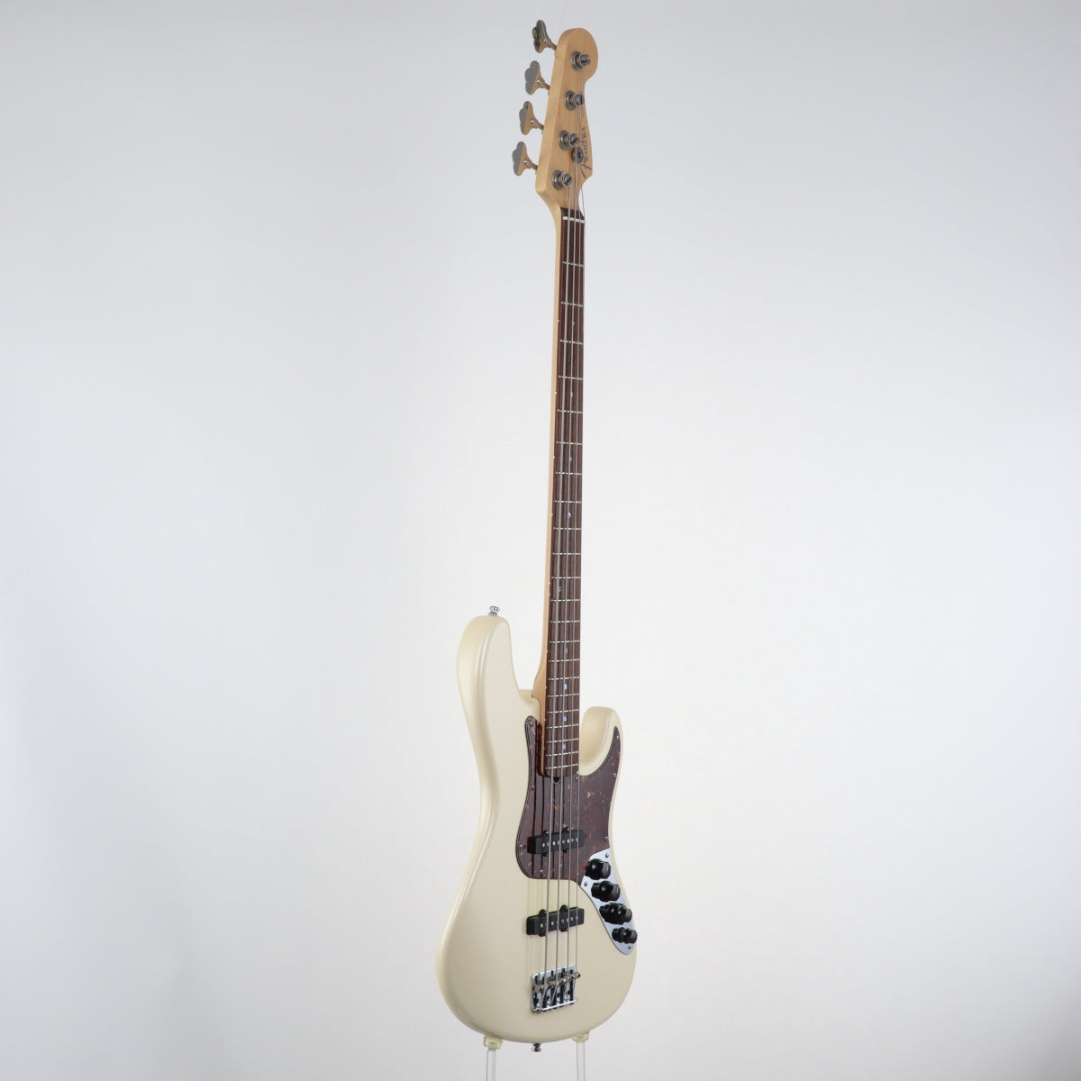 [SN DZ6109622] USED Fender USA / American Deluxe Jazz Bass SCN Pickups Olympic Pearl [12]