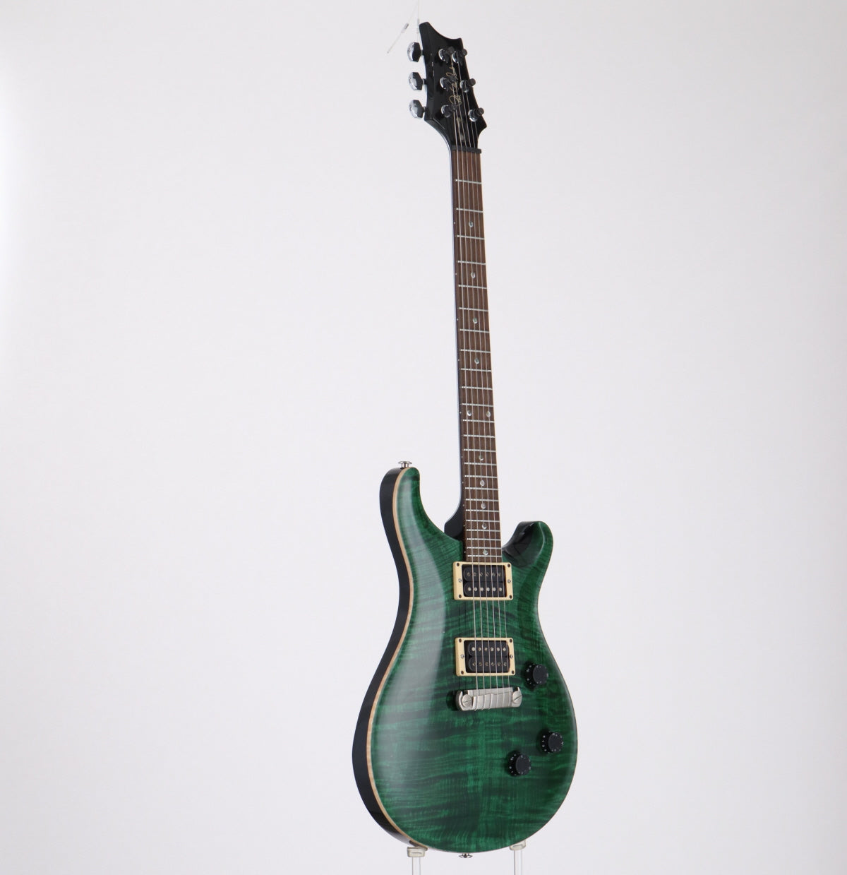 [SN 6 225515] USED Paul Reed Smith / Custom 24 10Top Moon Inlay Emerald Green 1996 [09]