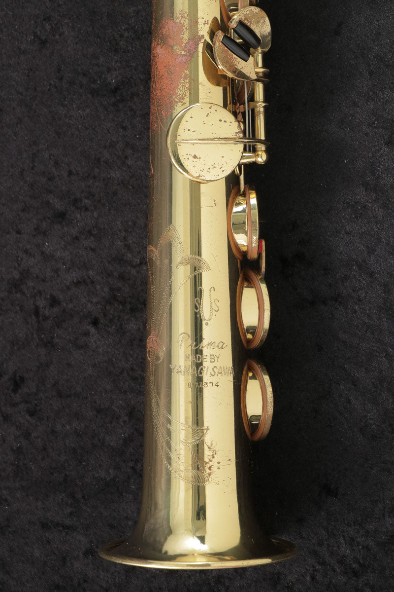 [SN 871374] USED YANAGISAWA / Soprano S-6 Soprano saxophone with all tampos replaced [03]