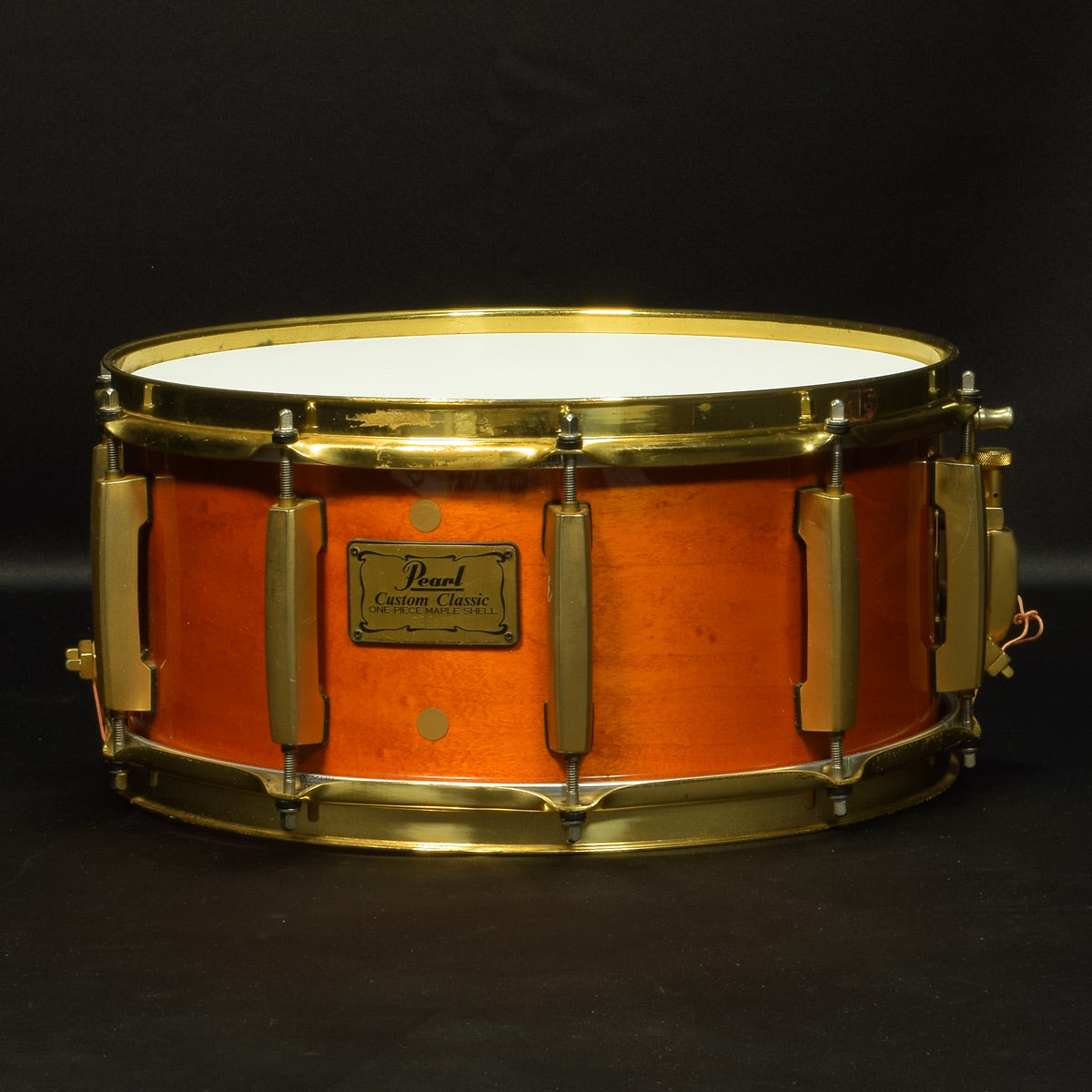Wood snare drum [drum › snare › wood snare drum] – Ishibashi