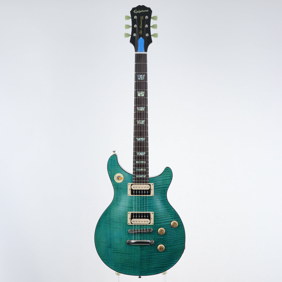 [SN 14011508822] USED Epiphone Epiphone / Tak Matsumoto DC Standard Plus Top Aqua Blue [20]