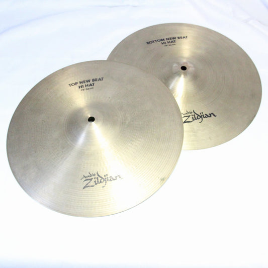 USED ZILDJIAN / A.Zildjian 14" New Beat Hi-Hat Pair 1026/1298g [08]