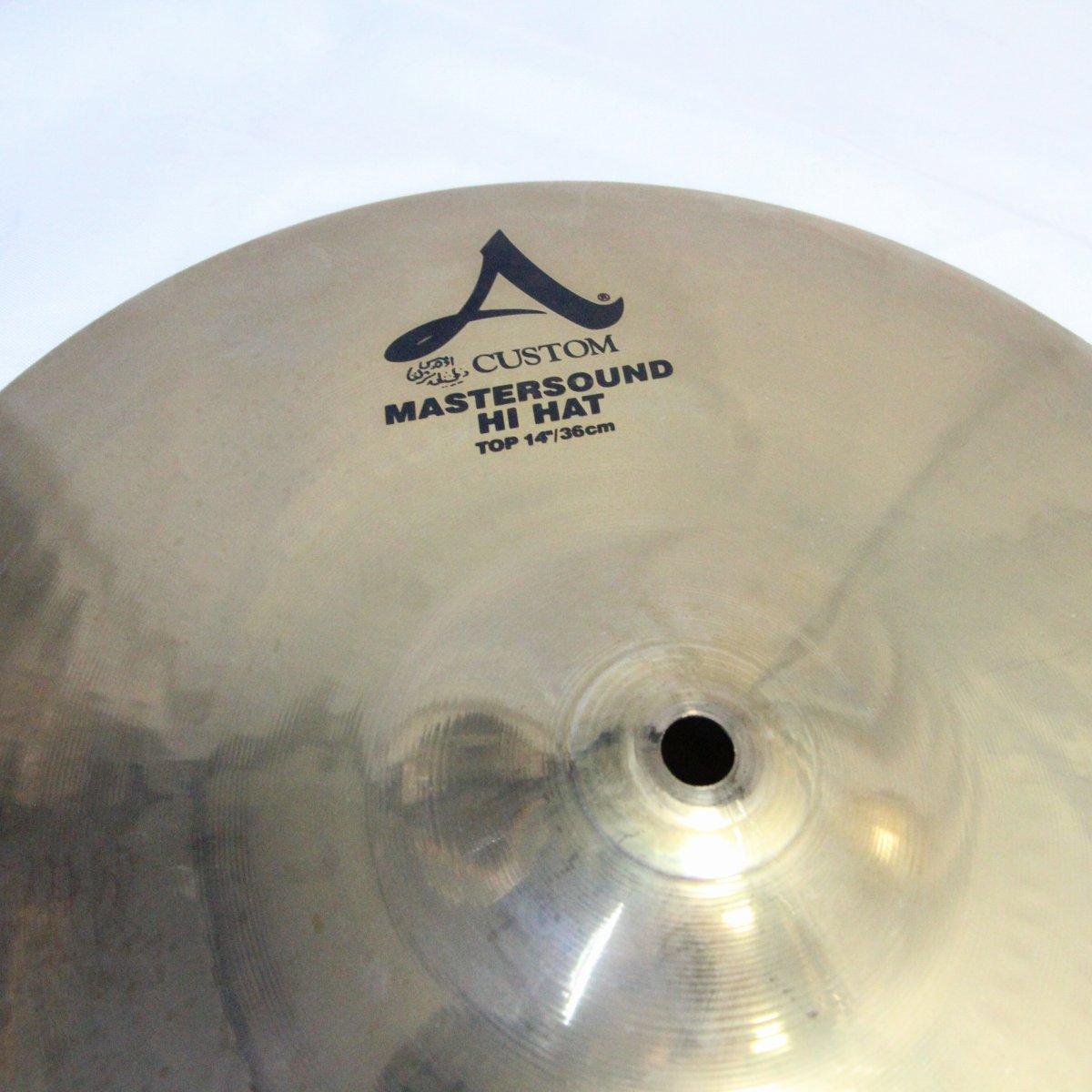 USED ZILDJIAN / A.Custom 14" 1086/1382g Mastersound Hihat Pair [08]